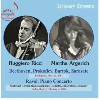 CD Ruggiero Ricci: Leningrad, April 21, 1961 / Baden-Baden, February 4, 1960