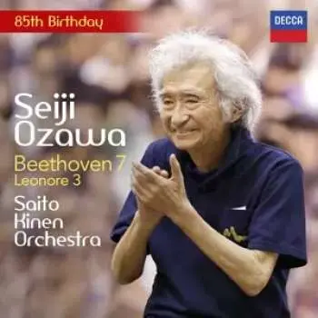 CD Seiji Ozawa: Beethoven Symphony No 7 - Schubert No 8 Unfinished.