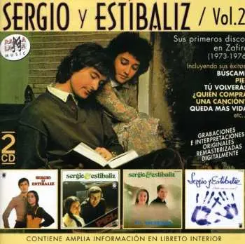 2CD Sergio Y Estibaliz: Vol.2 Sus Primeros Discos En Zafiro (1973-1976)