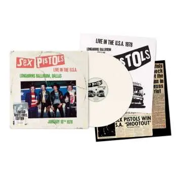 LP Sex Pistols: Live In The U.S.A (Longhorns Ballroom, Dallas) January 10th 1978 CLR | LTD