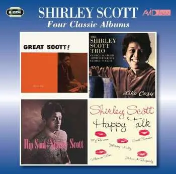 2CD Shirley Scott: Four Classic Albums: Great Scott / Like Cozy / Hip Soul / Happy Talk