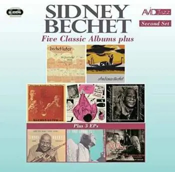 2CD Sidney Bechet: Five Classic Albums Plus 3 Eps (second Set)
