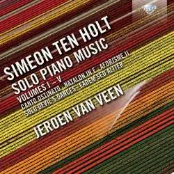 5CD/Box Set Simeon ten Holt: Solo Piano Music Volumes I-V