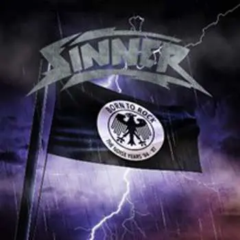 87CD Sinner: Born To Rock - The Noise Years '84 - '87 4cd Clamshell Box