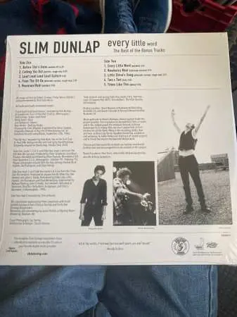 LP Slim Dunlap: Every Little Word - The Best Of The Bonus Tracks