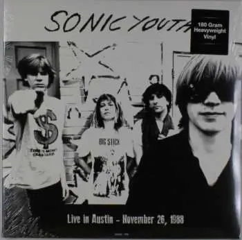 LP Sonic Youth: Live In Austin – November 26, 1988 CLR