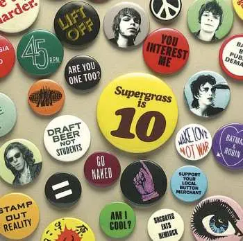 CD Supergrass: Supergrass Is 10. The Best Of 94-04