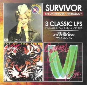 2CD Survivor: 3 Classic Lps Including All Their Chart Hits