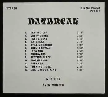 CD Sven Wunder: Daybreak