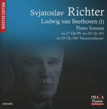 SACD Sviatoslav Richter: Ludwig van Beethoven (I) - Piano Sonatas Nos. 27, 28 & 29 'Hammerklavier'
