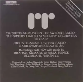 LP Swedish Radio Symphony Or: 50 Years 1928-1979 Historical Recordings