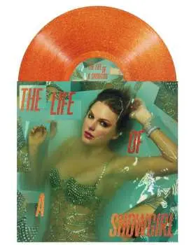 Taylor Swift: The Life of a Showgirl LP (Sweat And Vanilla Perfume Portofino Orange Glitter Vinyl),Taylor Swift: The Life of a Showgirl LP (Sweat And