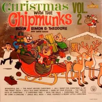 LP The Chipmunks: Christmas With The Chipmunks Vol. 2 CLR
