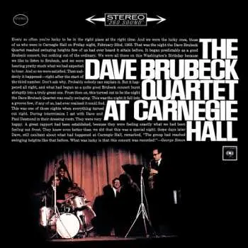 2CD The Dave Brubeck Quartet: At Carnegie Hall