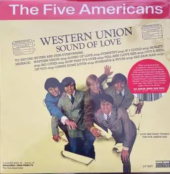 LP The Five Americans: Western Union / Sound Of Love CLR