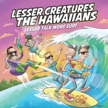 LP The Hawaiians: Lesser Talk More Surf CLR | LTD