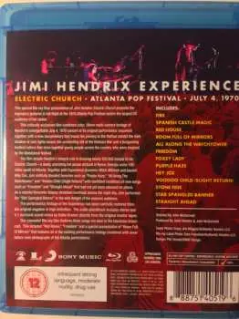 Blu-ray The Jimi Hendrix Experience: Electric Church (Atlanta Pop Festival · July 4, 1970)