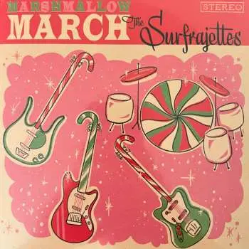 SP The Surfrajettes: Marshmallow March / All I Want For Christmas Is You CLR | LTD