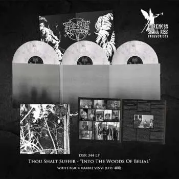3LP Thou Shalt Suffer: Into The Woods Of Belial (white / Black Marble Vinyl 3lp)