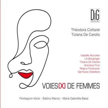 CD Tiziana De Carolis: Voies(x) de femmes