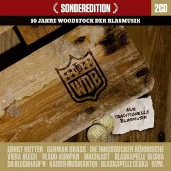 2CD Various: 10 Jahre Woodstock Der Blasmusik