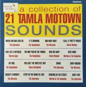 LP Various: A Collection Of 21 Tamla Motown Sounds - Tamla Motown Live in Europe 1965