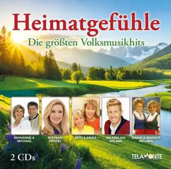 2CD Various: Heimatgefühle:die Größten Volksmusikhits