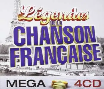 4CD Various: Mega Legendes De La Chanson Francai
