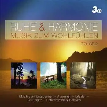 3CD Various: Ruhe & Harmonie-musik Zum Wohlfühlen
