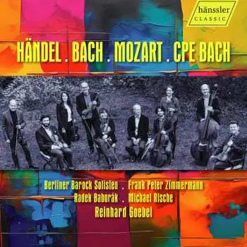 6CD Various: Berliner Barock Solisten - Händel / Bach / Mozart / Cpe Bach