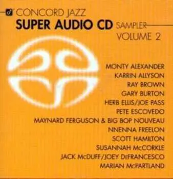 SACD Various: Concord Jazz Super Audio CD Sampler Volume 2
