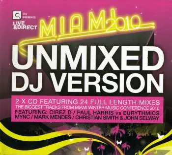 2CD Various: Cr2 Presents Live & Direct: Miami 2010 (Unmixed DJ Format)