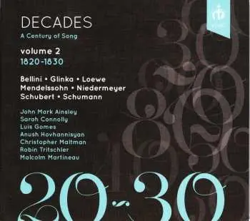 CD Various: Decades: A Century Of Song, Volume 2: 1820-1830