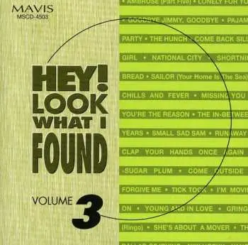 CD Various: Hey Look What I Found 3 / Various