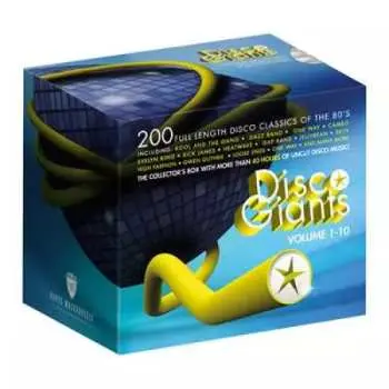 20CD/Box Set Various: Disco Giants Volume 1-10 (200 Full Length Disco Classics Of The 80's)