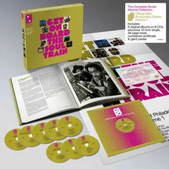 LP/8CD Various: Get On Board The Soul Train (The Sound Of Philadelphia Volume 1) LTD | NUM