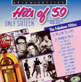 CD Various: Hits Of '59 - Only Sixteen
