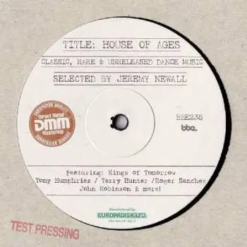 2LP Various: House Of Ages (Classic, Rare & Unreleased Dance Music)
