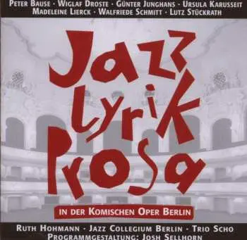 CD Various: Jazz - Lyrik - Prosa IV / In Der Kommischen Oper Berlin