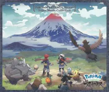 4CD Various: Nintendo Switch Pokémon Legends Arceus Super Music Collection = Nintendo Switch Pokémon Legends アルセウス スーパーミュージック・コレクション