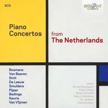 3CD Various: Piano Concertos From The Netherlands