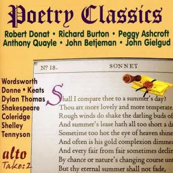 CD Various: Poetry Classics / Great Voices