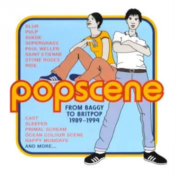 4CD/Box Set Various: Popscene (From Baggy To Britpop 1989-1994)