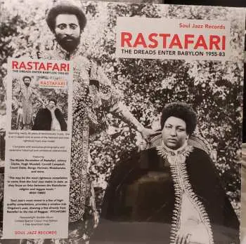 2LP Various: Rastafari The Dreads Enter Babylon 1955-83 (The Roots of Rastafari: From Nyabinghi, Burro & Grounation to Roots and Revalation) CLR