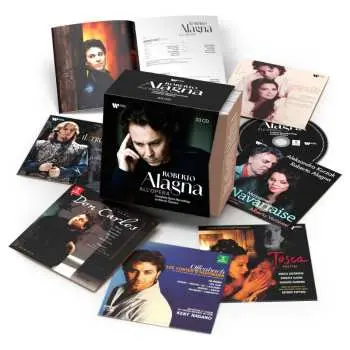 33CD Various: Roberto Alagna - All'opera (complete Opera Recordings On Warner Classics)