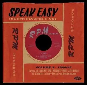 2CD Various: Speak Easy - The RPM Records Story Volume 2 1954-57