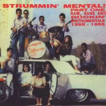 CD Various: Strummin' Mental! Part One - Real Gone Instrumentals R&R & Surf:1958-1965