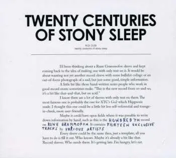 CD Various: Twenty Centuries Of Stony Sleep