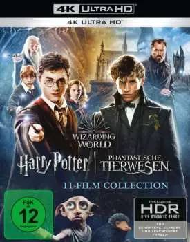 11Blu-ray Various: Wizarding World (harry Potter & Phantastische Tierwesen) (11-film Collection) (ultra Hd Blu-ray)