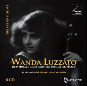 8CD/Box Set Wanda Luzzato: The Art Of Violin 2 - 1955-1979 Unreleased Recordings LTD